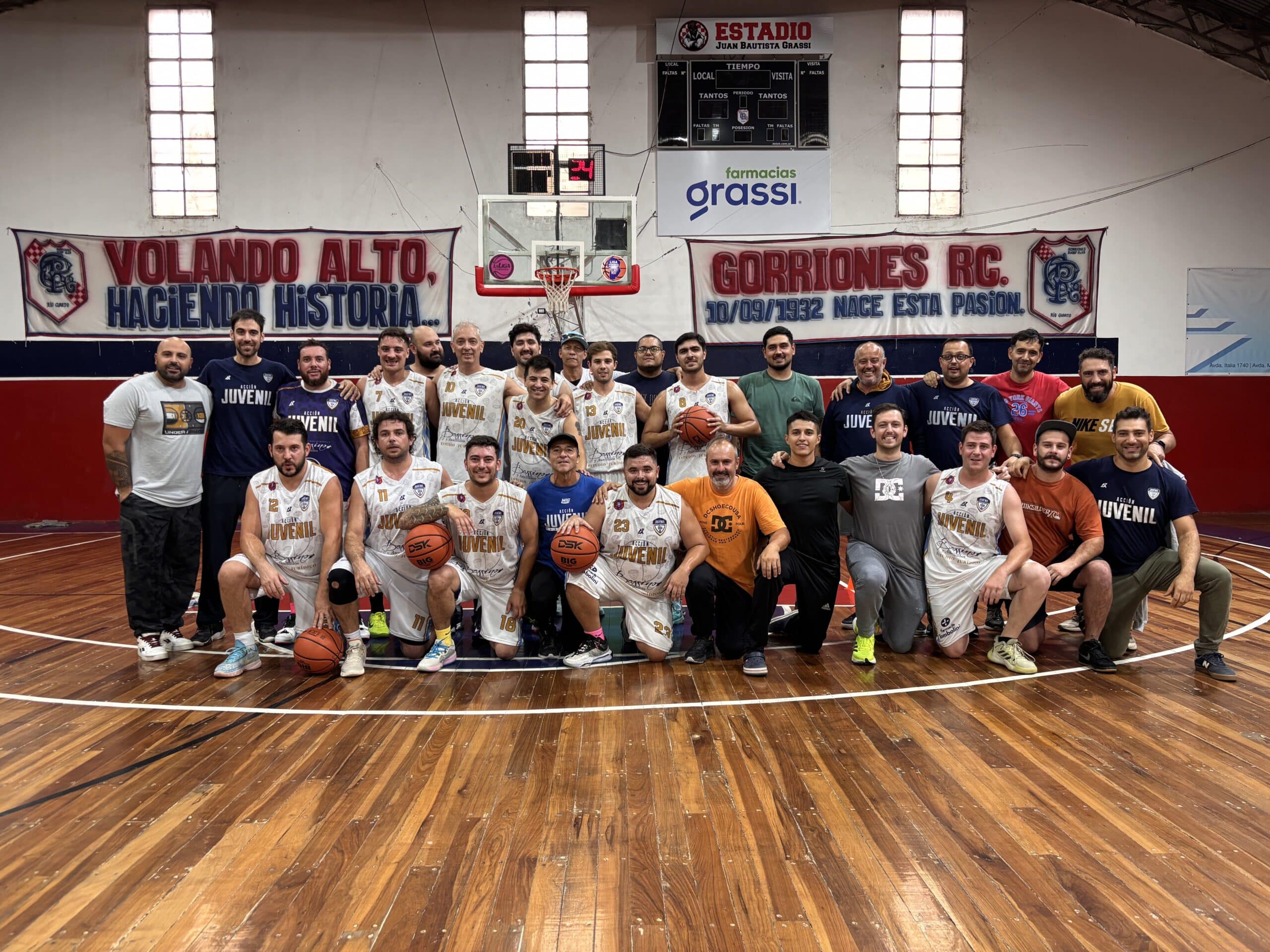 Acción Juvenil volvió al triunfo y se acomodó en la tabla